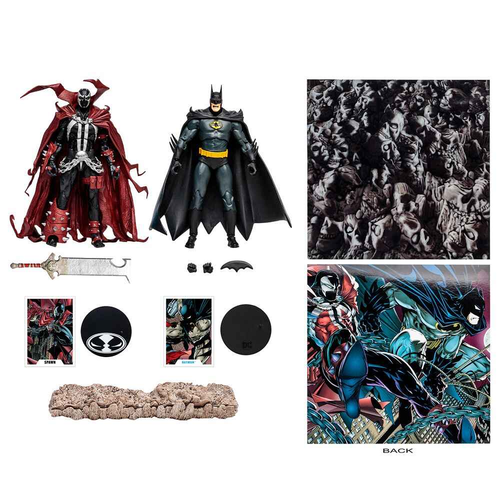 DC Multiverse Batman & Spawn (Based on Comics by Todd