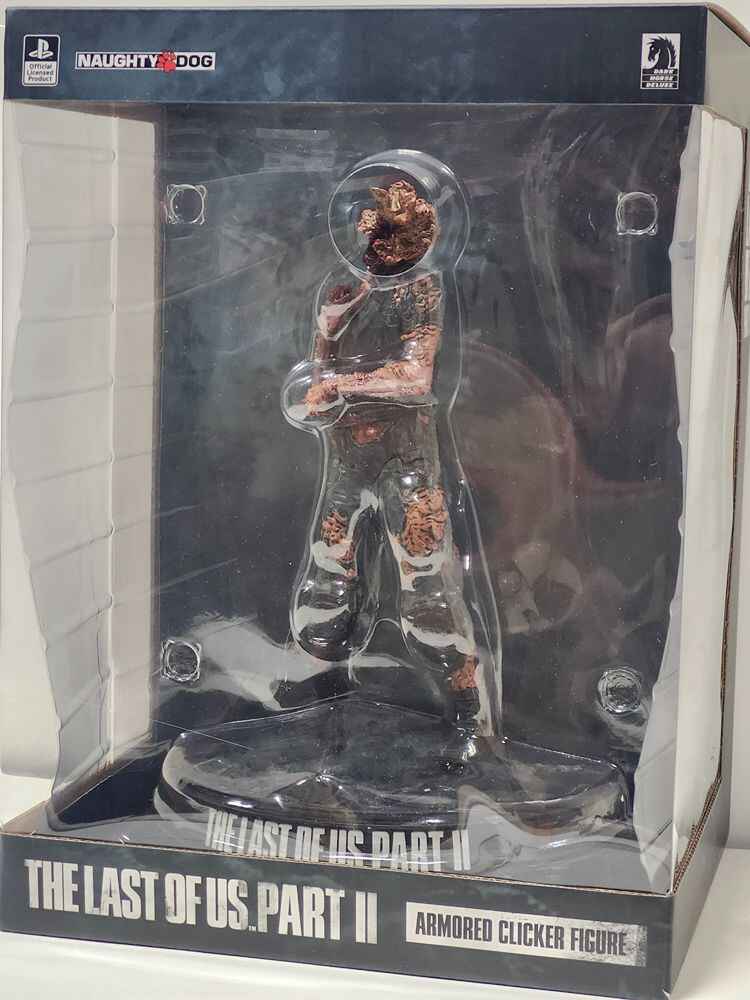 The Last of Us Part II: Armored Clicker Deluxe 9 Inch PVC Figure