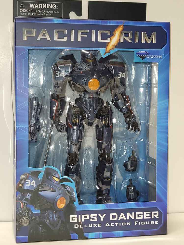 Pacific Rim Jaeger Gipsy Danger Deluxe 8 Inch Action Figure