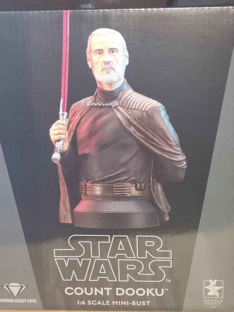 Star Wars The Revenge of The Sith Count Dooku 1/6 Scale 7 Inch Bust