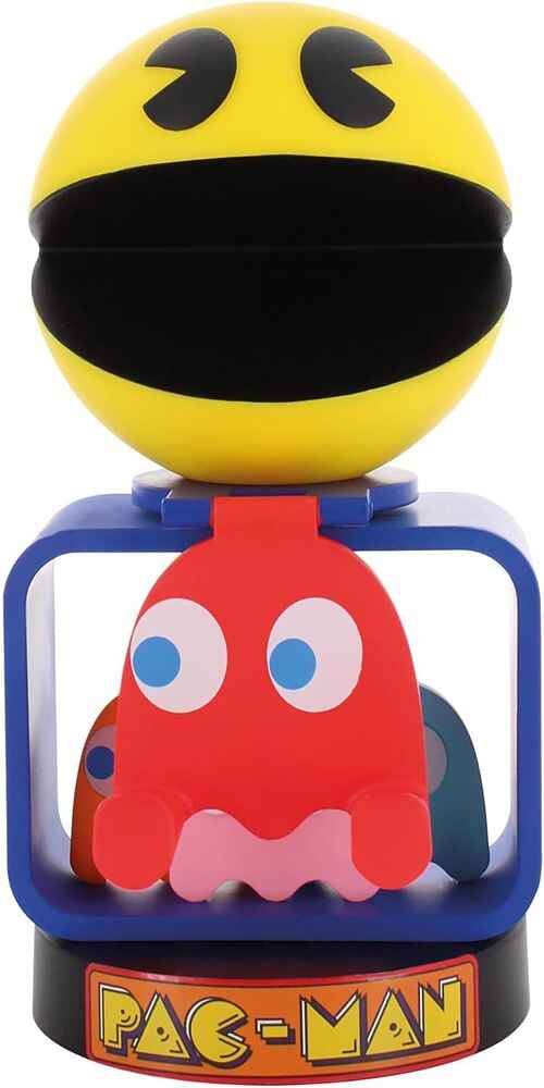 Cable Guys - Video Game Pac-Man 8.5 Inch Figure Mobile Phone and Controller Holder