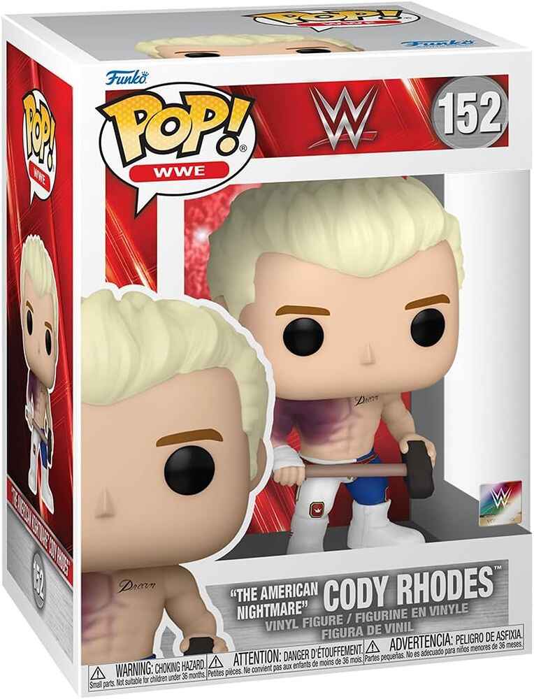 Pop Sports WWE Wrestling 3.75 Inch Vinyl Figure - The American Nightmare Cody Rhodes #152