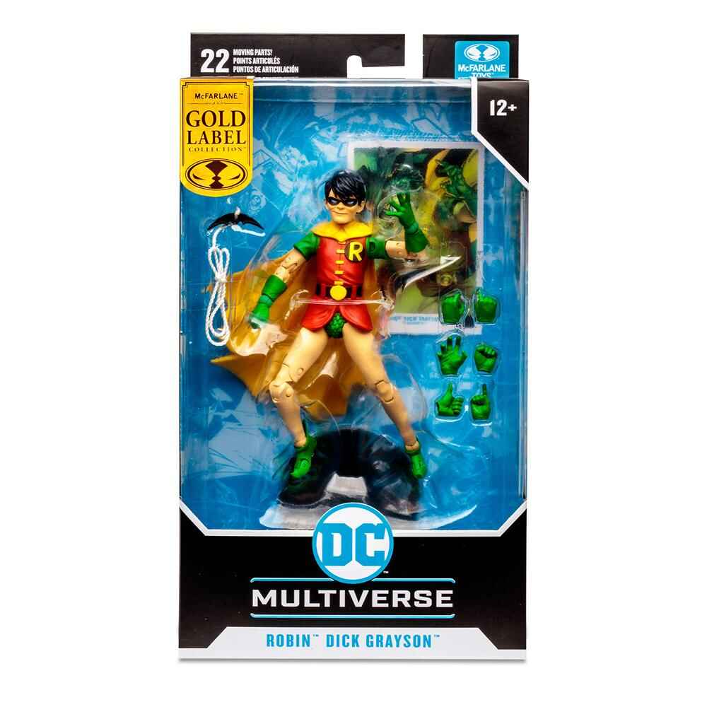 DC Multiverse DC Rebirth Robin (Dick Grayson) (Gold Label) 7 Inch Action Figure