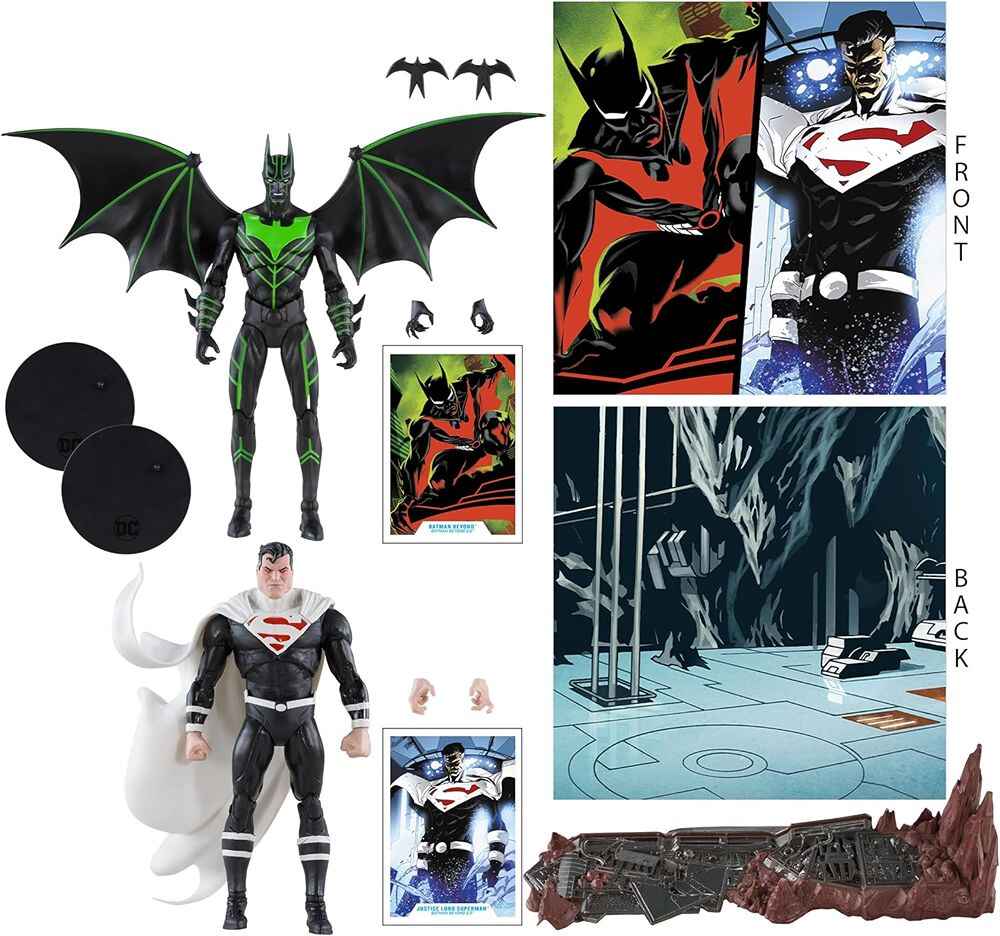 Superman vs. Armored Batman Pack 2 figurines Collector DC