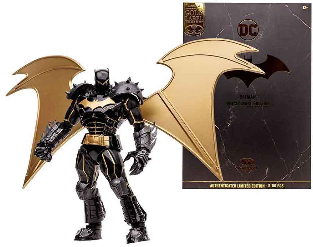 DC Multiverse Batman (Hellbat Knightmare) (Gold Label) 7 Inch Action Figure