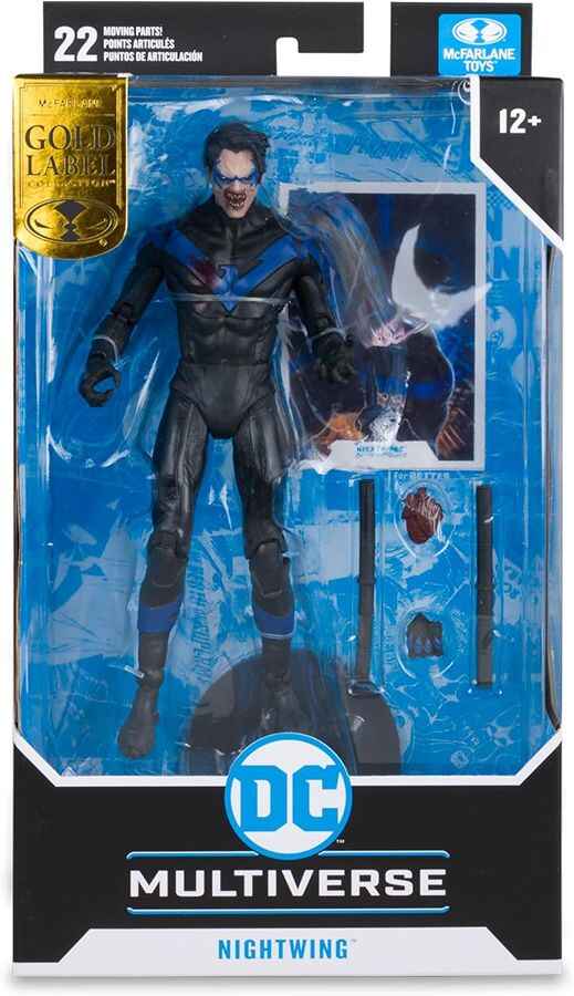 DC Multiverse Nightwing (DC vs Vampires) Gold Label 7 Inch Action Figure