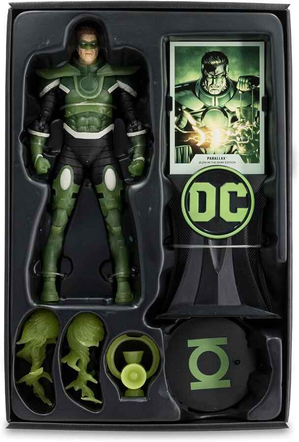 DC Multiverse Crisis in Time Hal Jordan Parallax (GITD) Gold Label 7 Inch Action Figure