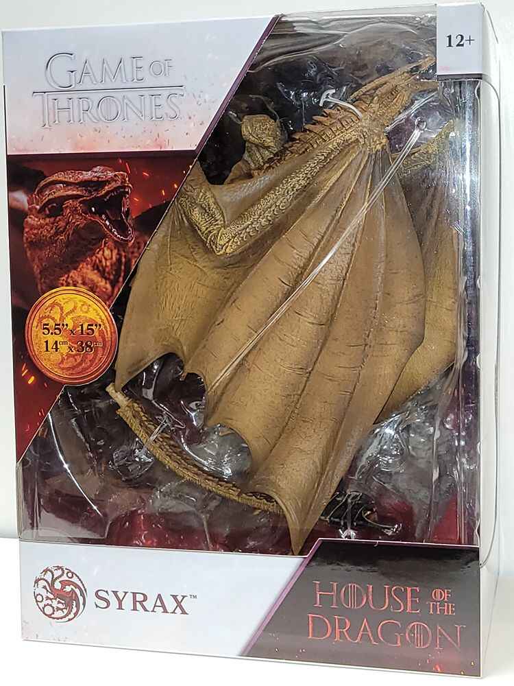 Game of Thrones House of Dragon - Syrax 10 Inch Figure