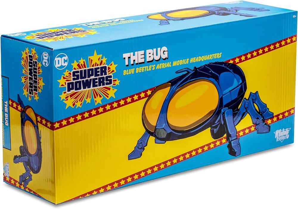 DC Collectibles Super Powers Wave 7 Vehicles Blue Beetle Bug Ship (Aerial Mobile Headquarters) Action Figure
