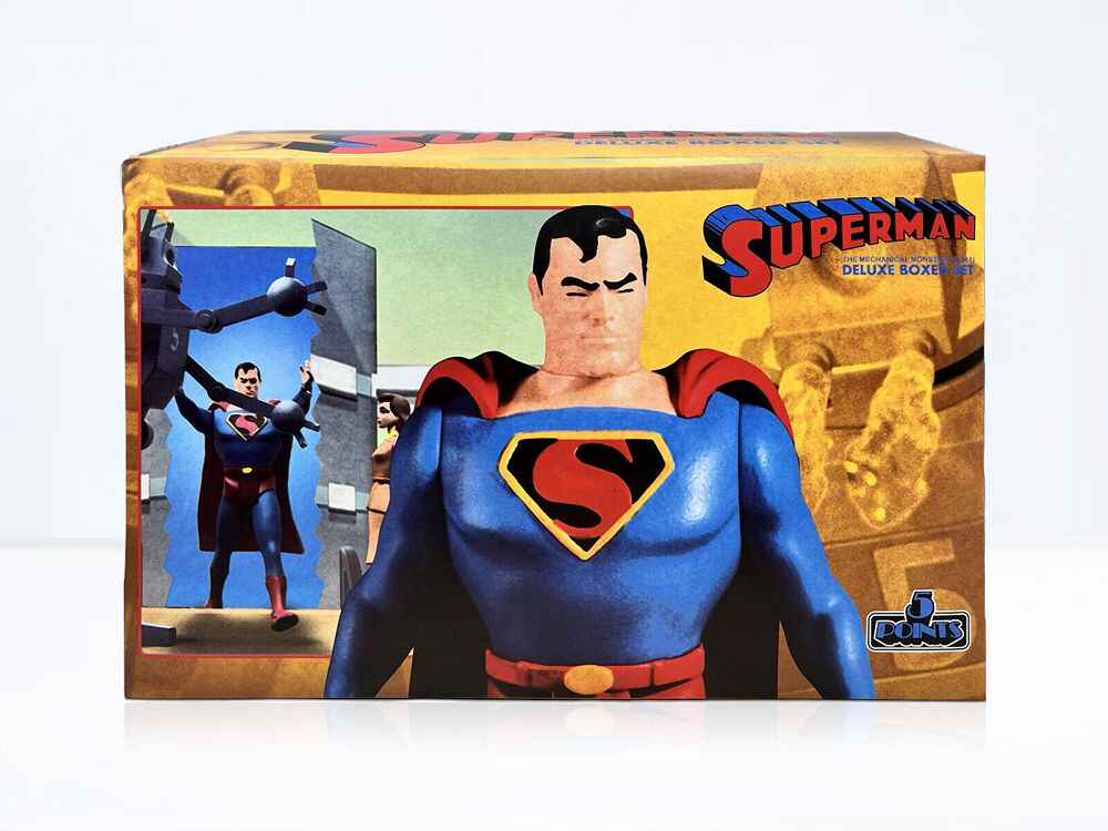 5 Points Superman (1941) Mechanical Monsters Deluxe Boxed Set