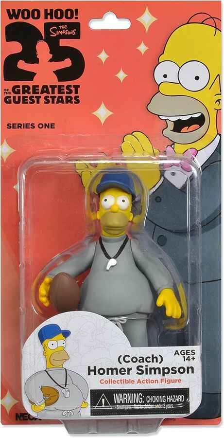 The Simpsons 25th Anniversary Series 1 - Homer Simpson (Coach) 5 Inch Action Figure