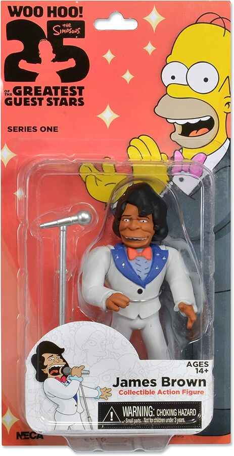 The Simpsons 25th Anniversary Series 1 - James Brown 5 Inch Action Figure