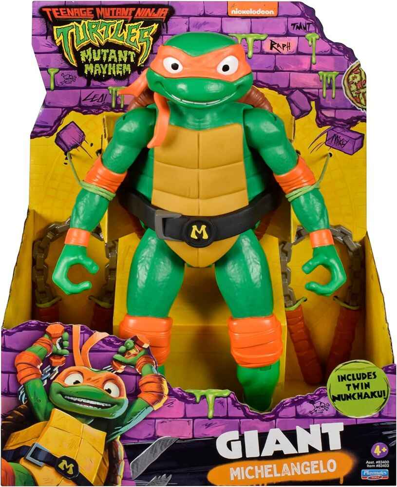 Teenage Mutant Ninja Turtles Mutant Mayhem 12 Inch Giant Action Figure - Michelangelo