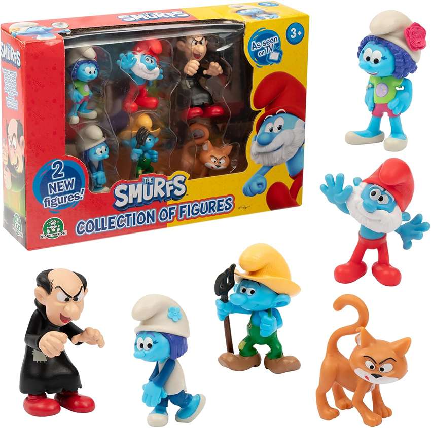 Smurfs 2 Inch Multipack 6 Figures Set – figurineforall.com