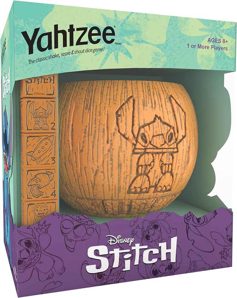 Yahtzee Disney Lilo and Stitch (Stitch) Dice Game