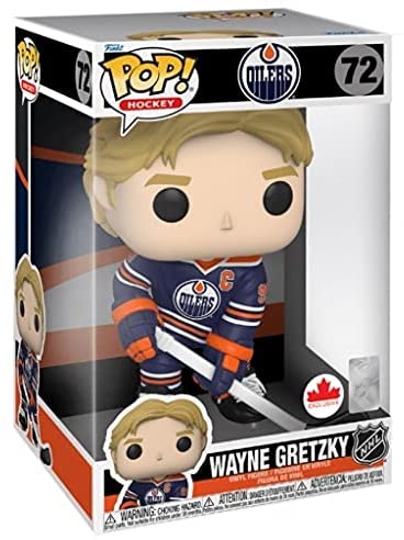 Pop Sports NHL Hockey 10 Inch Action Figure - Wayne Gretzky #72 - figurineforall.com
