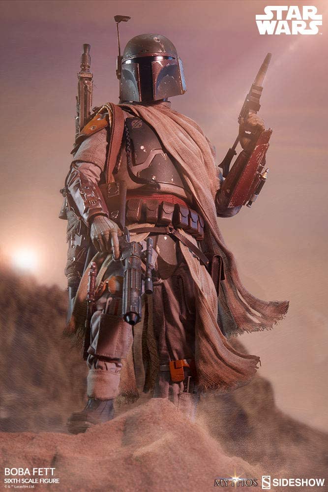 未開封 SIDESHOW STAR WARS Boba Fett フィギュア Star Wars Boba Fett 12 inch Mythos Sideshow Collectibles