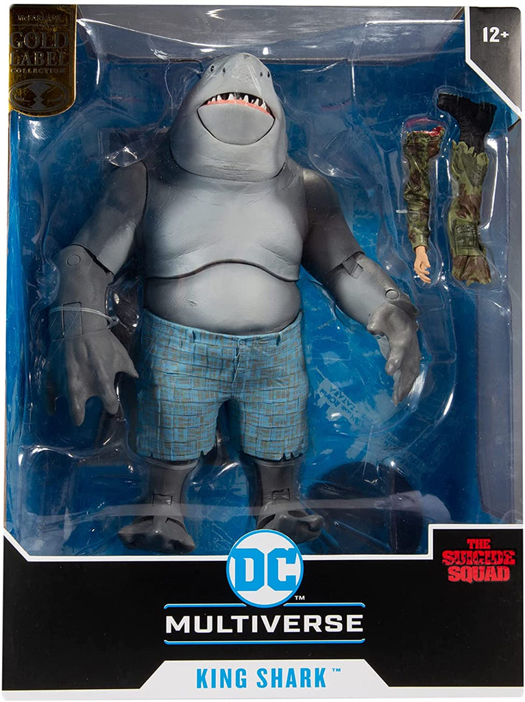 DC Multiverse Suicide Squad Movie King Shark (Gold Label) Mega Figure - figurineforall.com