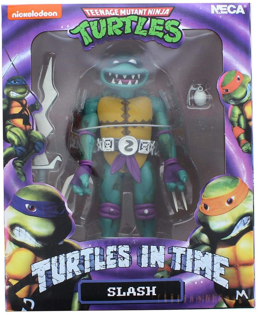 NECA Teenage Mutant Ninja Turtles in Time Slash 6 Inch Action Figure - figurineforall.com