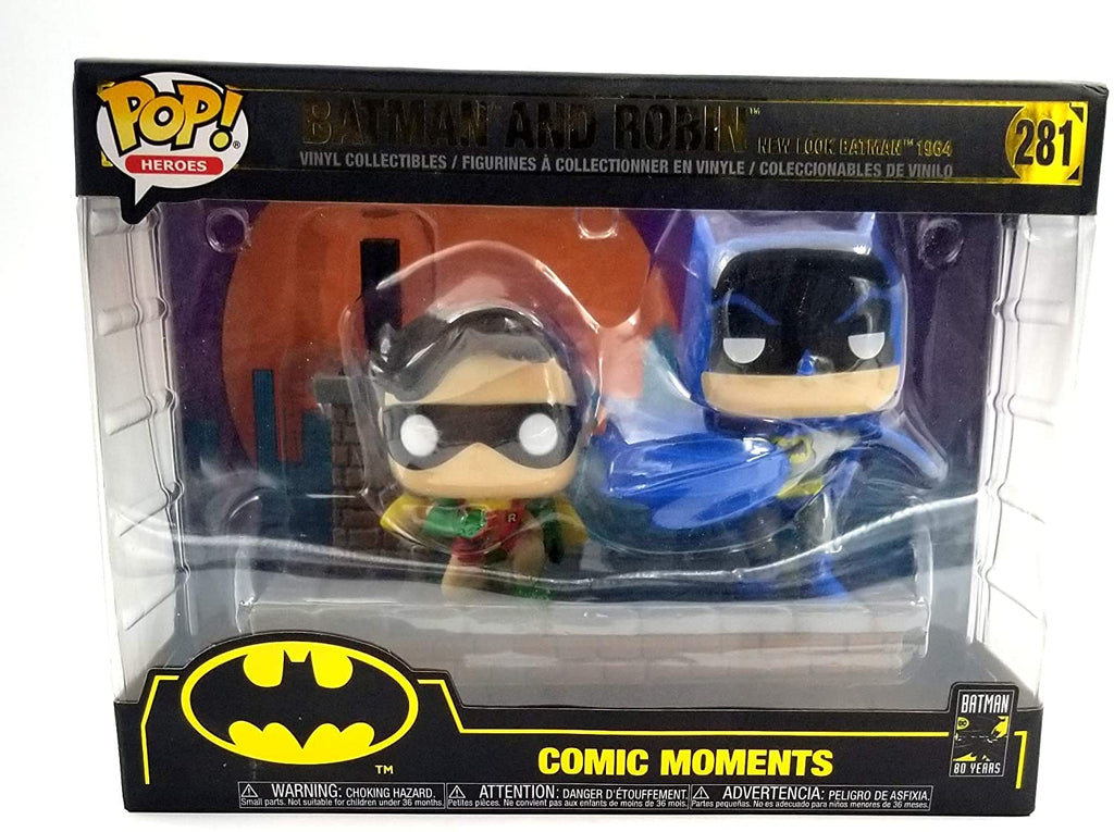 Funko POP Heroes: Batman & Robin Moment 80th - figurineforall.com