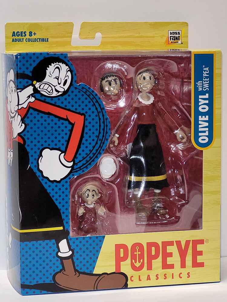 Popeye Classics: Olive OYL 1:12 Scale 6 Inch Action Figure