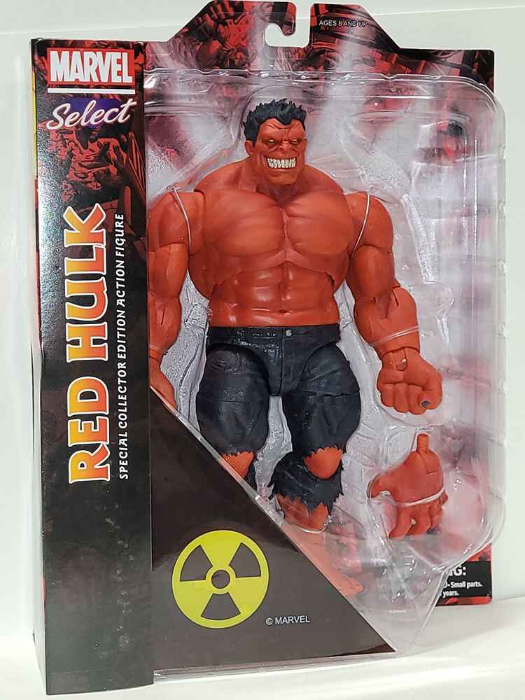 Marvel Select Hulk Red (2022 Version) 9 Inch Action Figure