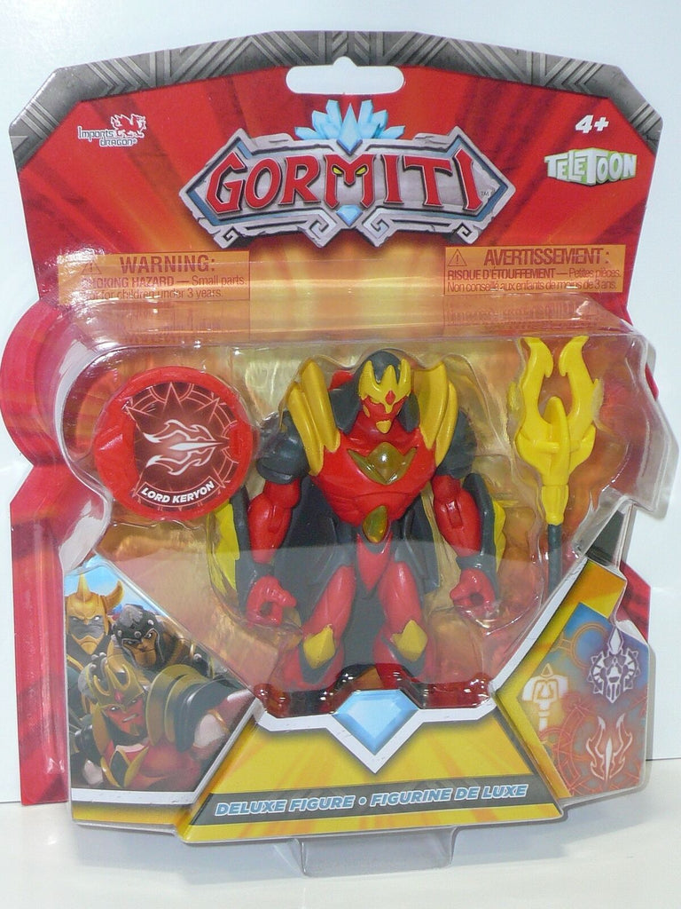 Gormiti Lord Keryon 12 cm 5.5 Inch Action Figure with Light-up Function TV Series - figurineforall.com