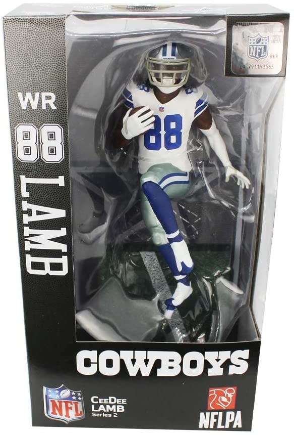 NFL Football Wave 2 CEEDEE LAMB Dallas Cowboys 6 Inch Action