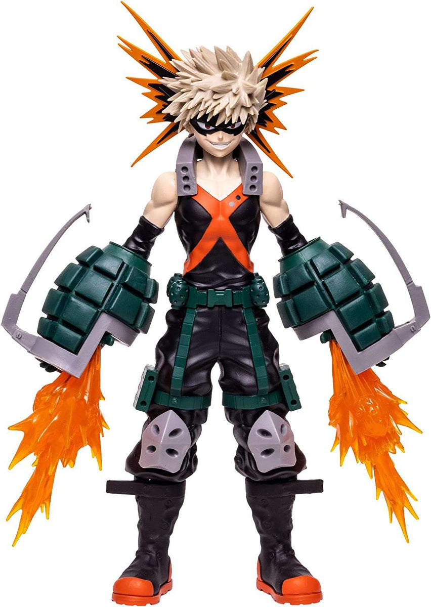 Zhongkaihua MHA Bakugou Katsuki Anime Figura de Acción, aprox. 3.93 pulgadas (10 cm) Figura de PVC, adorno para el hogar, decoración de Navidad, regalo de cumpleaños para fans