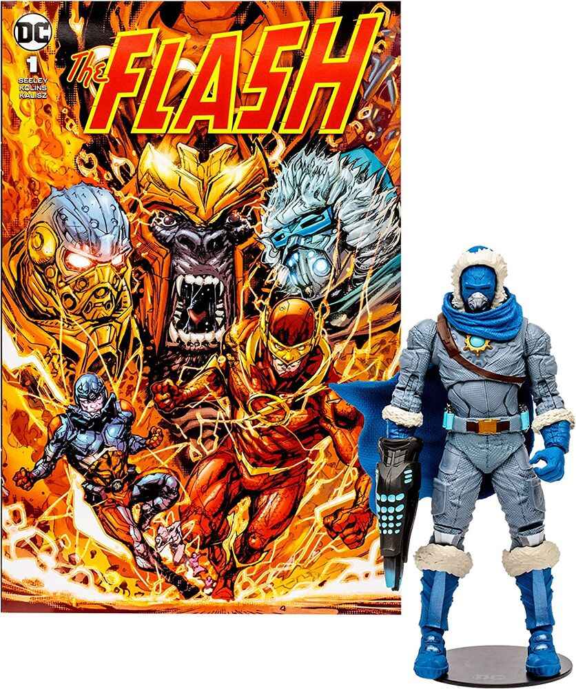 Captain Cold w/The Flash Comic (DC Page Punchers) 7 Gold Label