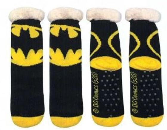Socks DC Comics Batman Logo Sherpa Lined Socks