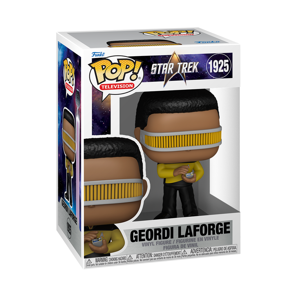 Pop Television Star Trek Next Generation 3.75 Inch Vinyl Figure - Geordi La Forge #1925