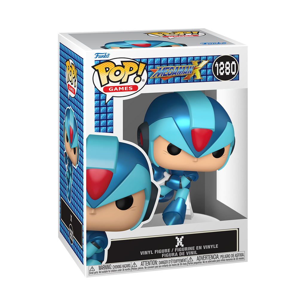 Pop Games Megaman 3.75 Inch Vinyl Figure - X #1280