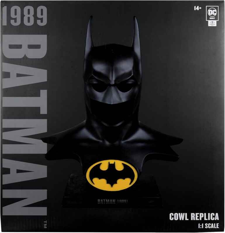 Batman 1989 Movie Cowl Collector Replica 1:1 Scale (SDCC)