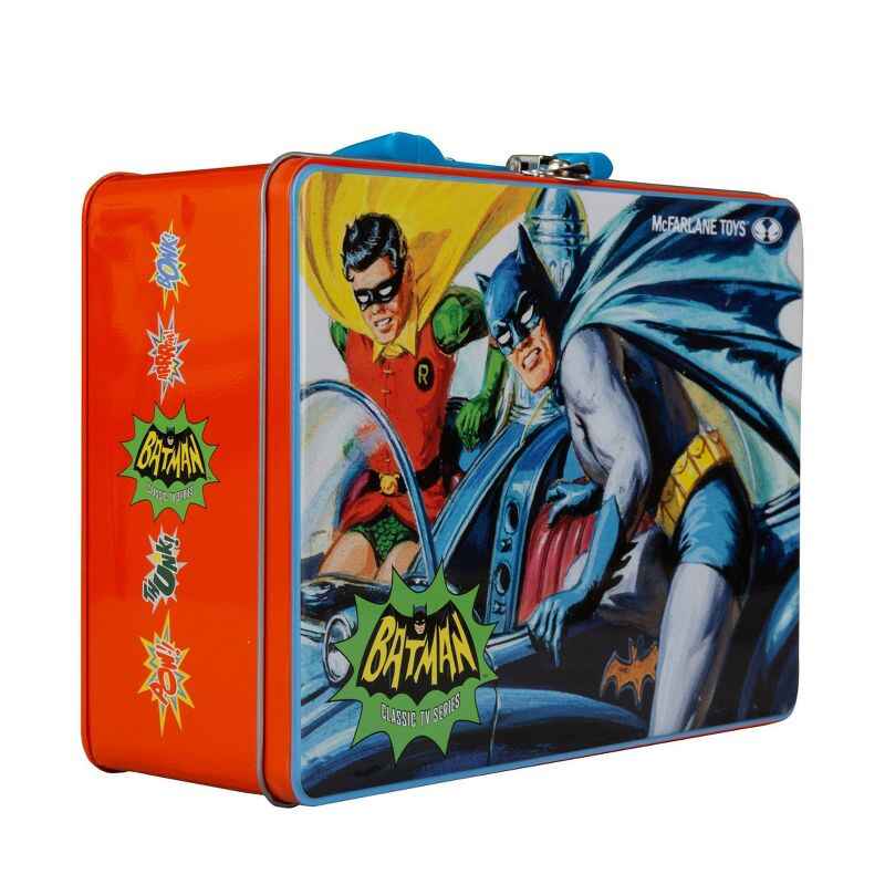 Batman DC Retro 66 Classics TV Series 1960s Lunchbox NYCC Exclusive With 4 Figures