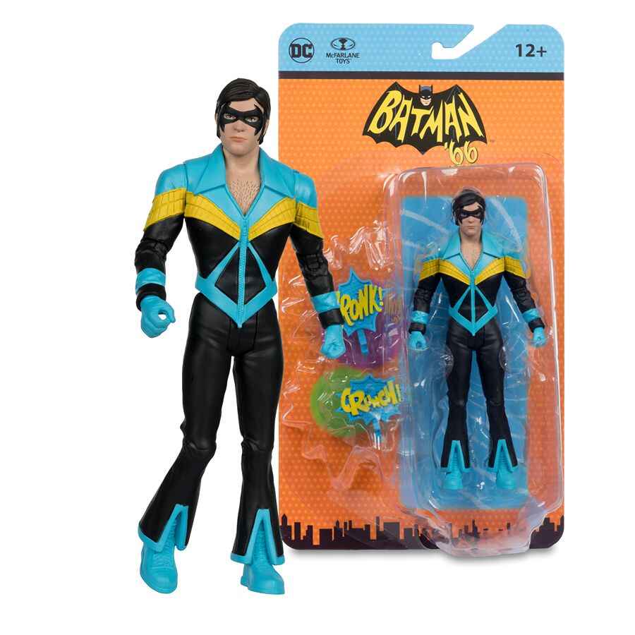 Batman DC Retro 66 Classics TV Series 1960s Wave 10 Nightwing (Comic) 6 Inch Action Figure