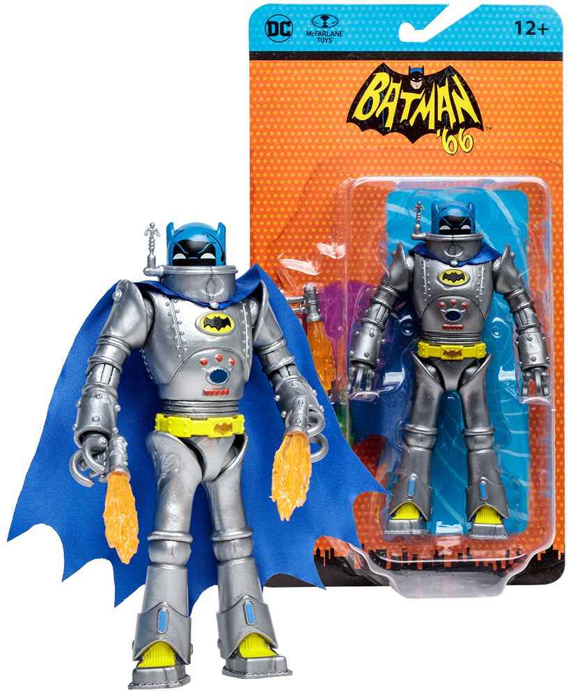 Batman DC Retro 66 Classics TV Series 1960s Wave 8 Robot Batman (Comic) 6 Inch Action Figure