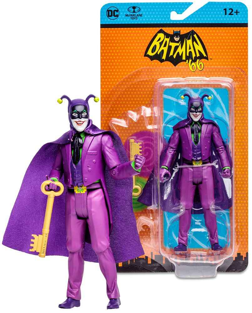 Batman DC Retro 66 Classics TV Series 1960s Wave 8 The Joker (Comic) 6 Inch Action Figure