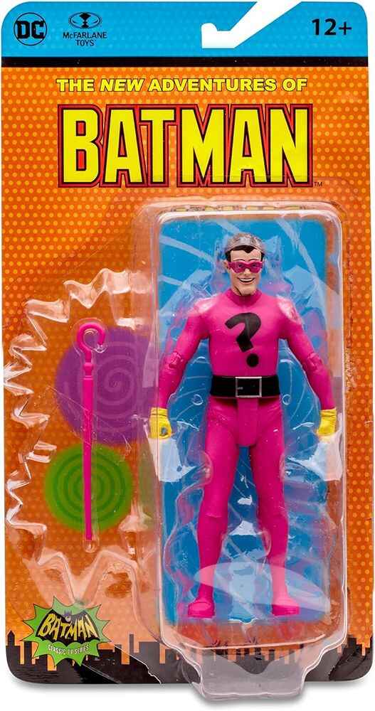 Batman DC Retro 66 Classics TV Series 1960s Wave 9 Riddler (The New Adventures of Batman) 6 Inch Action Figure