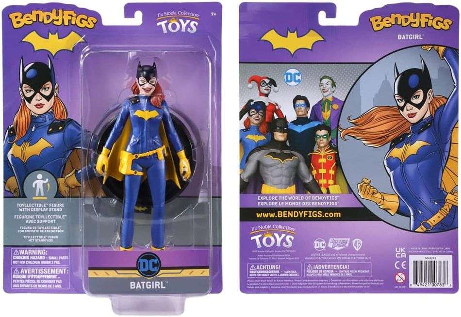 BendyFigs DC Multiverse 7 Inch Figure - Batgirl - figurineforall.com