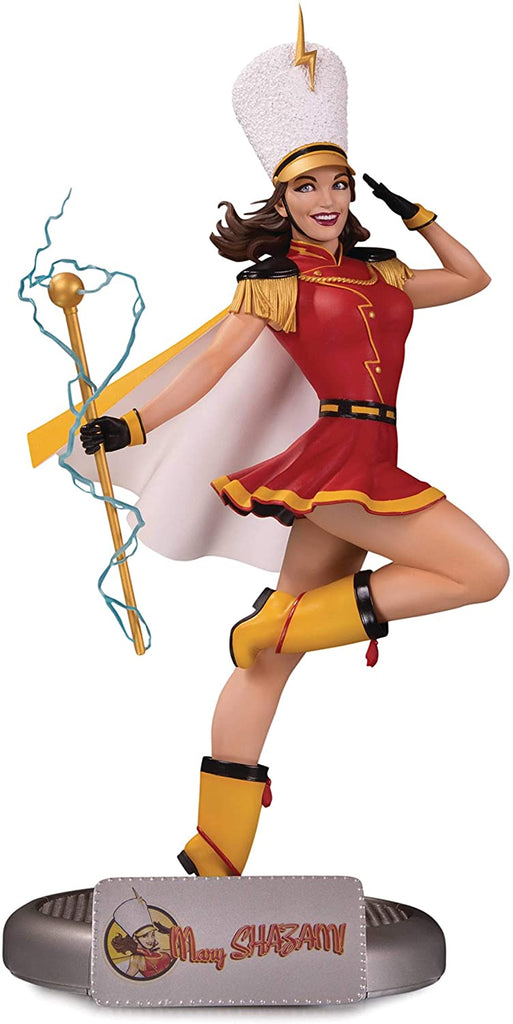 DC Bombshells Mary Shazam! 12 Inch Statue - figurineforall.com