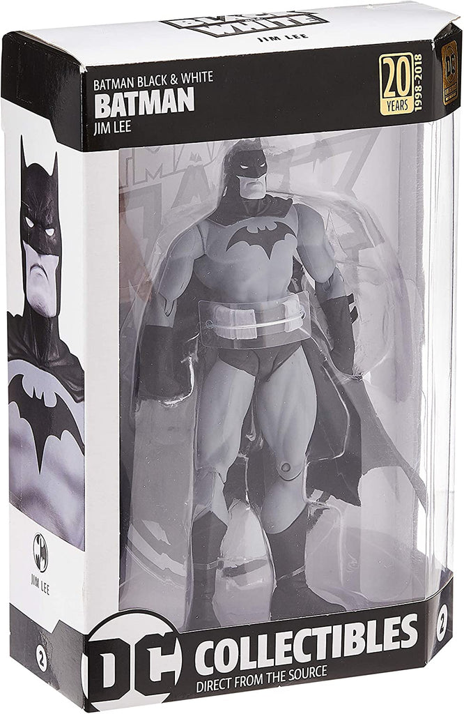 DC Collectibles Batman Black and White Hush by Jim Lee Action Figure - figurineforall.com