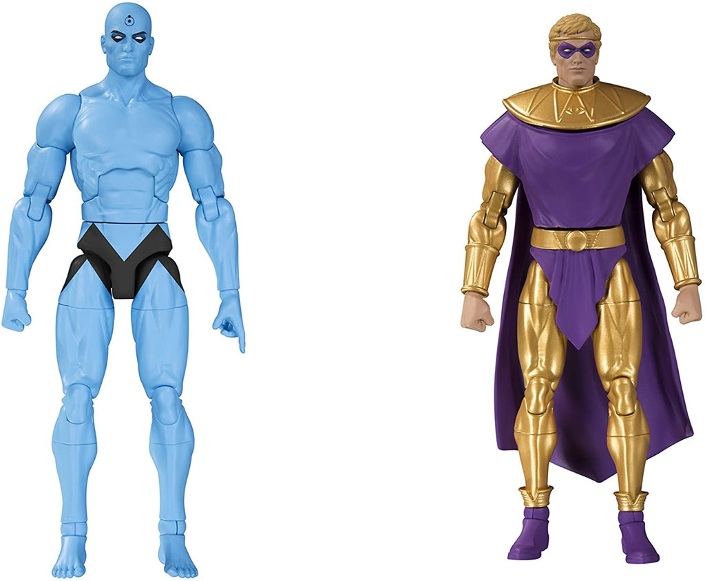 DC Collectibles Doomsday Clock: Dr. Manhattan/Ozymandias Action Figures (2 Pack) - figurineforall.com