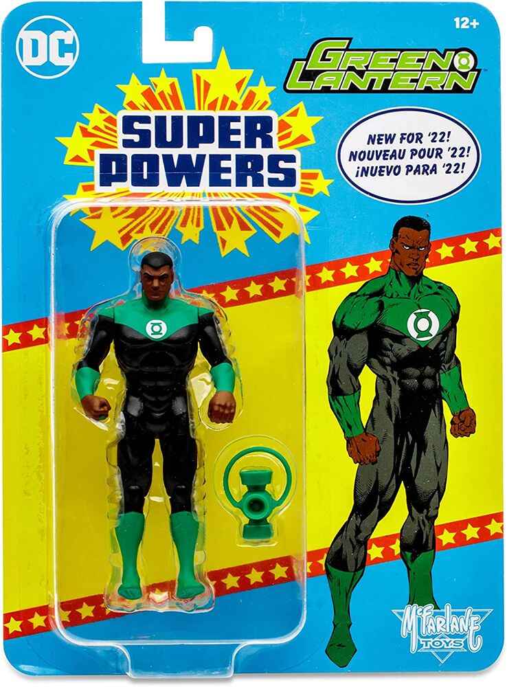 DC Collectibles Super Powers Wave 2 Figure Green Lantern John Stewart 5 Inch Action Figure