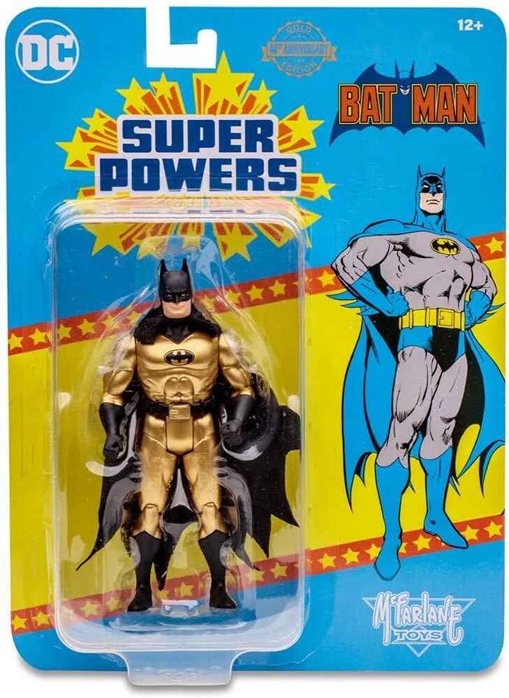 DC Collectibles Super Powers Wave 6 Batman (Gold Variant) 5 Inch Action Figure