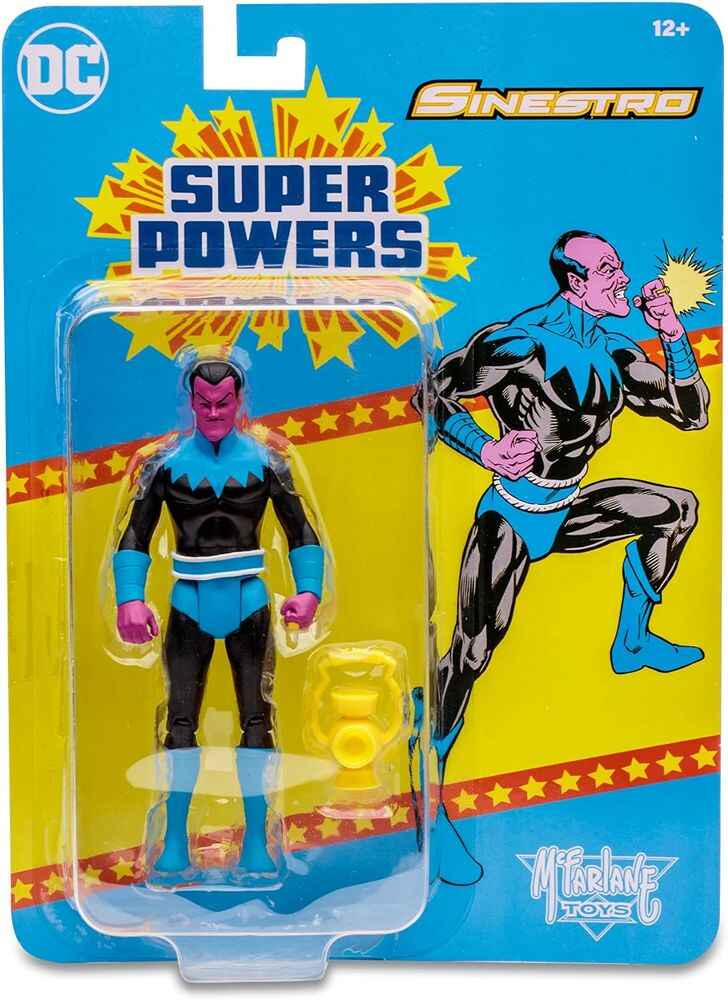 DC Collectibles Super Powers Wave 6 Sinestro 5 Inch Action Figure