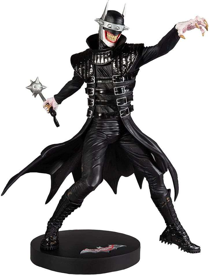 DC Direct DC Designers Batman Black & White: The Batman Who Laughs Statue by Greg Capullo - figurineforall.com