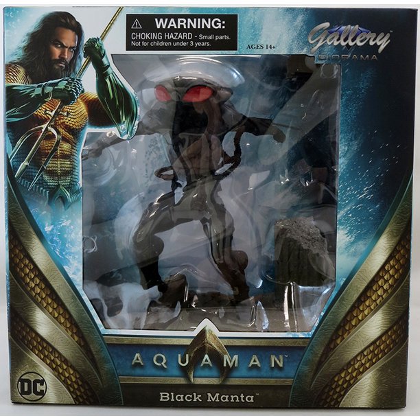 DC Gallery Aquaman Movie Black Manta 9 Inch PVC Figure Statue