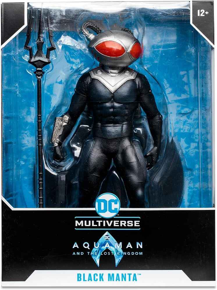 DC Multiverse Aquaman and The Lost Kingdom Black Manta 12 Inch Statue