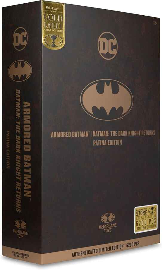 DC Multiverse Armored Batman (Dark Knight Returns) Patina Edition Gold label 7 Inch Action Figure